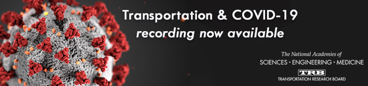 Transportation and COVID-19 webinar recording